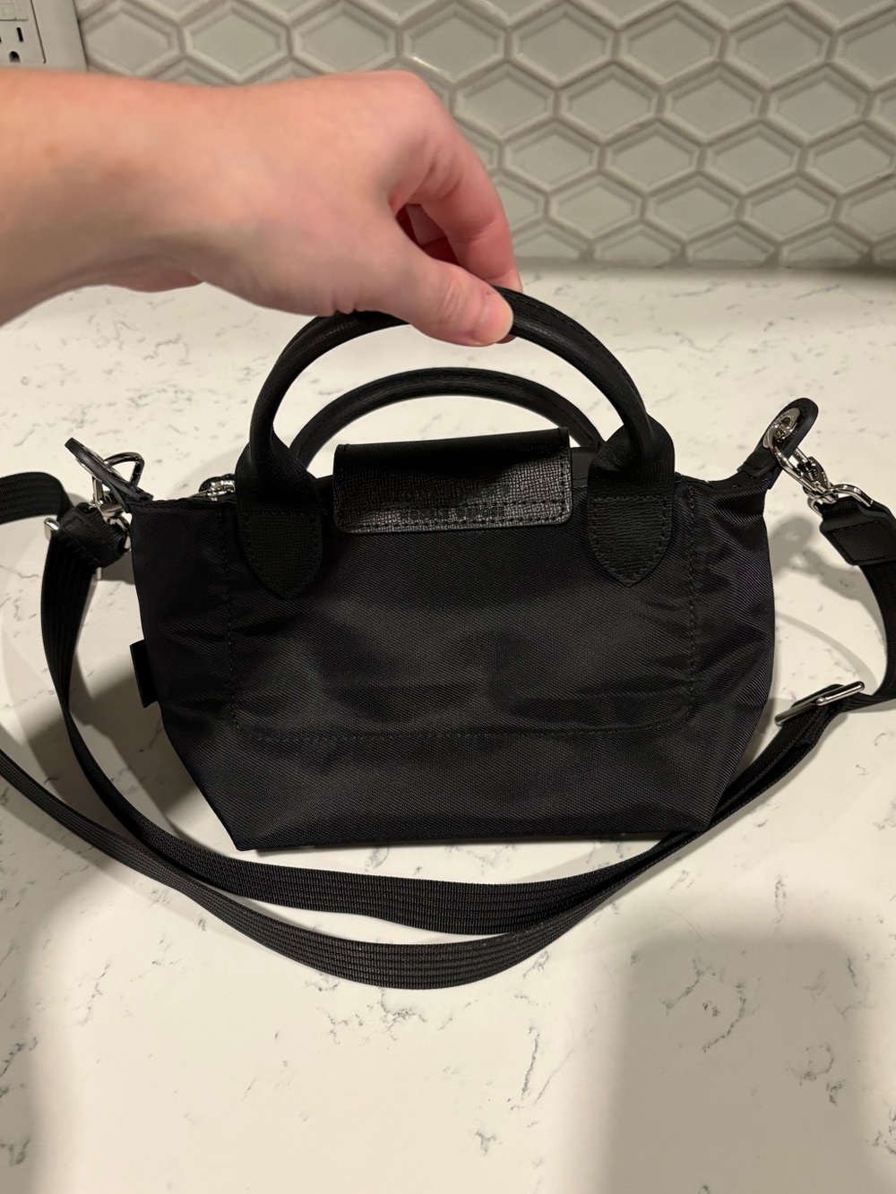 Longchamp le pliage energy XS Black - Picture 4 of 7